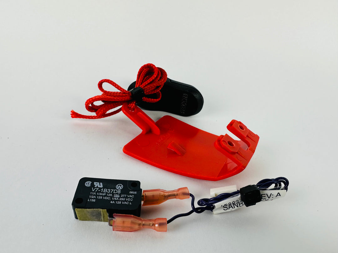 Precor M9.31 C932i Treadmill Stop Button & Kill Safety Switch Key Lany