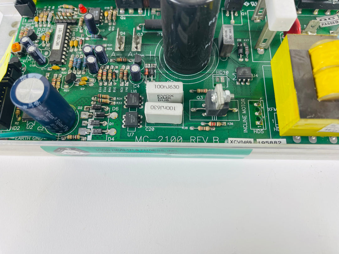 NordicTrack A2105 ProForm Treadmill Lower Motor Control Board MC2100