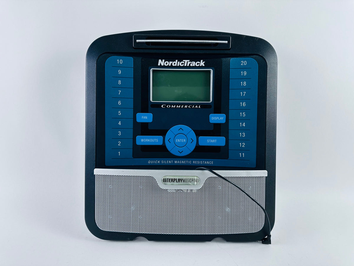 NordicTrack Commercial 400 Recumbent Bike Display Console